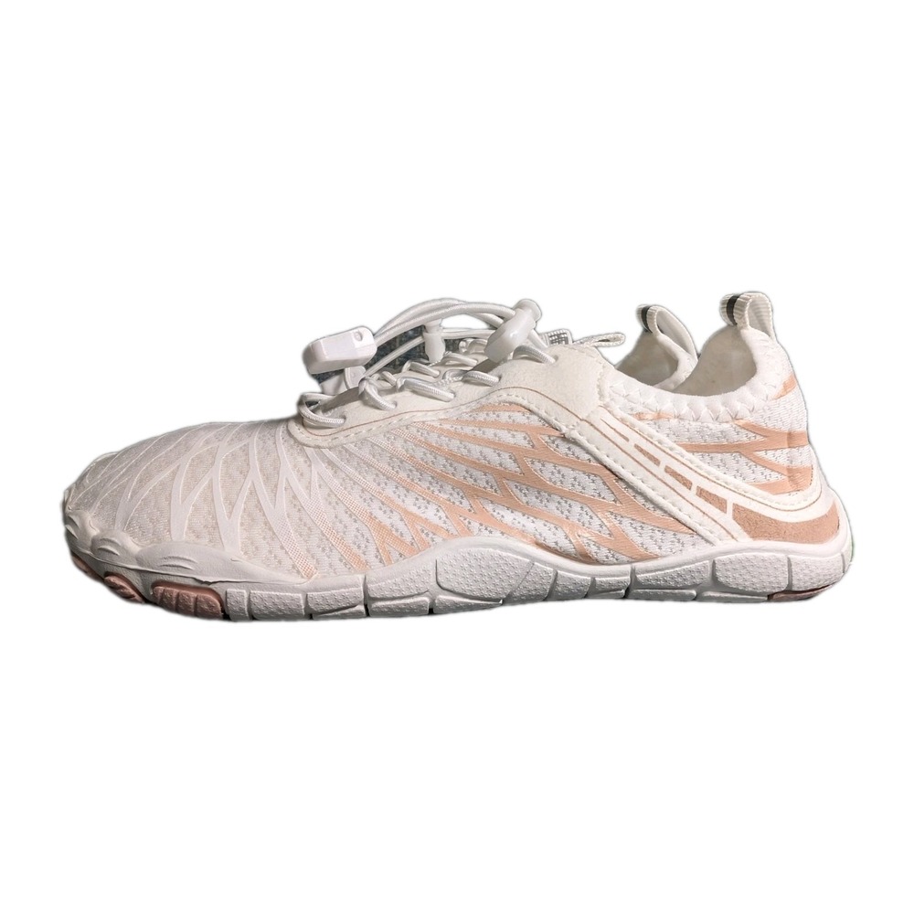 Hike Footwear Lorax Barefoot Shoes White Pink Wide Toe Sneaker Womens 6